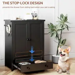 Dog Feeding Station with Storage,… — Photo 2