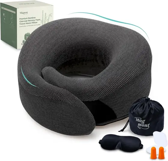 Travel Neck Pillow for Airplanes,… — Photo 1