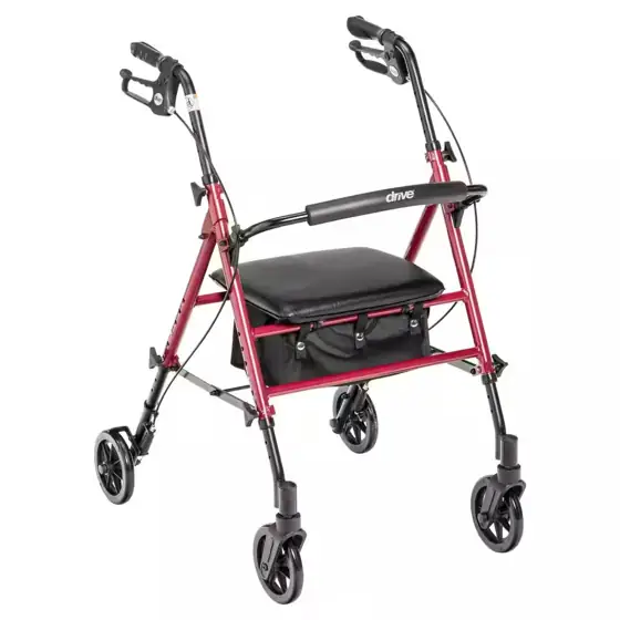 Adjustable Height Rollator Rolling Walker… — Photo 1