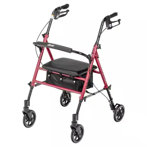 Adjustable Height Rollator Rolling Walker… — Photo 2