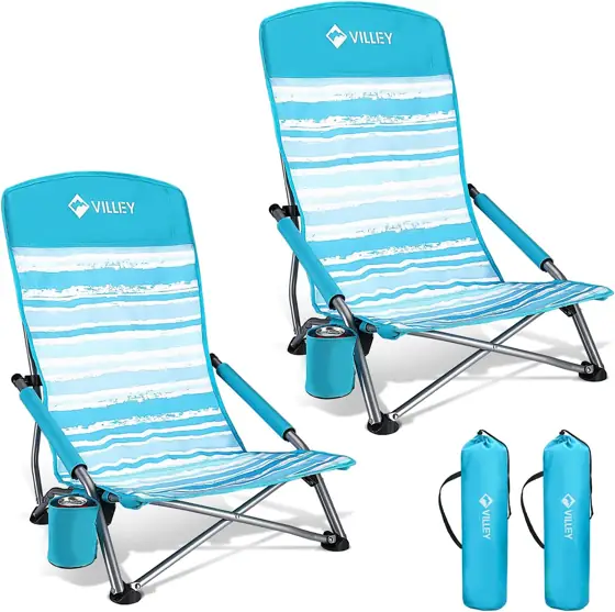 VILLEY High Back Beach Chair… — Photo 1