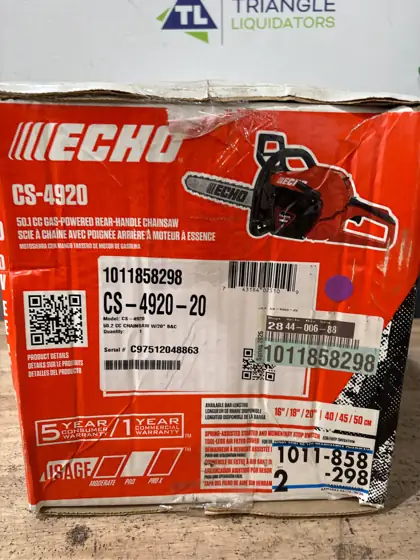 ECHO 20 in. 50.1 cc… — Photo 3