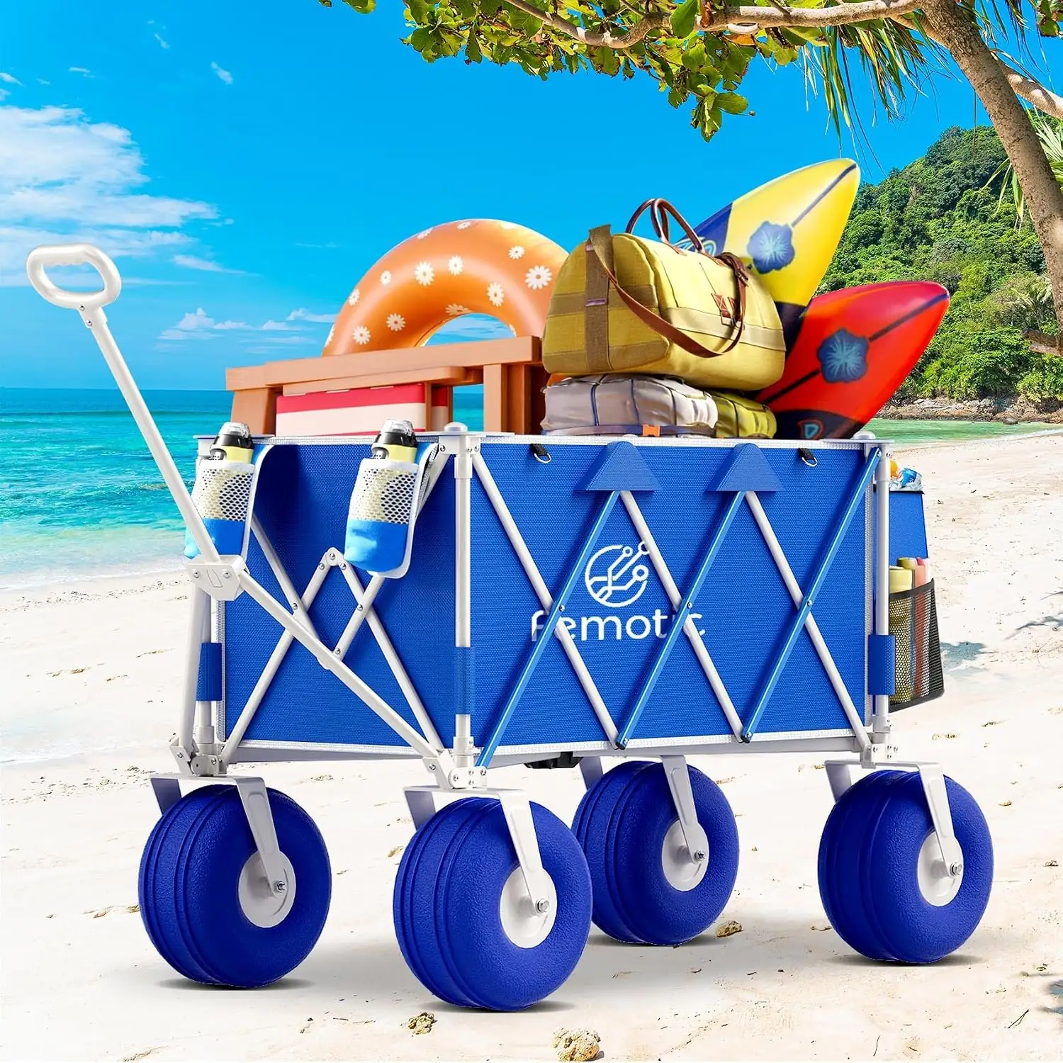 Beach Wagon with Big Wheels… — Photo 1