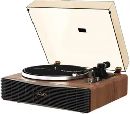 Syitren Paron Vinyl Record Player,Bluetooth… — Photo 1