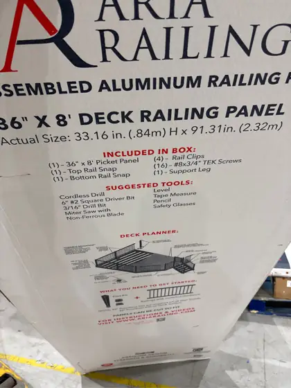 Powder Coated Aluminum Preassembled Deck… — Photo 4