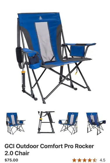 Gci outdoor comfort rocker chair — Photo 1