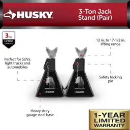 3-Ton Car Jack Stands — Photo 2
