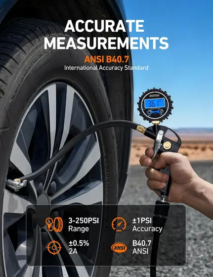 AstroAI Digital Tire Pressure Gauge… — Photo 2