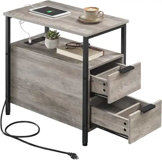 VASAGLE Side End Table with… — Photo 1