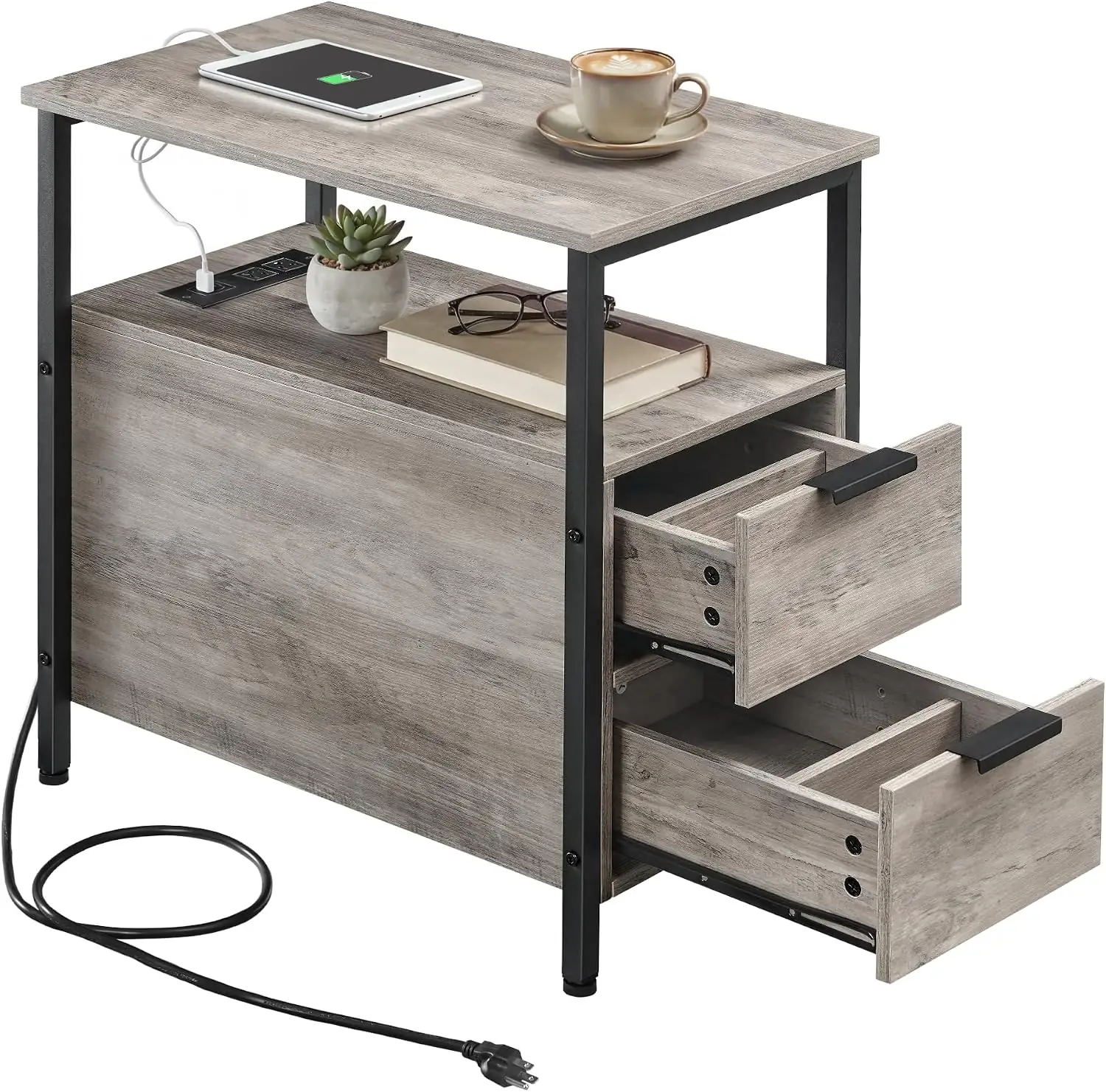 VASAGLE Side End Table with… — Photo 1