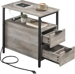 VASAGLE Side End Table with… — Photo 1