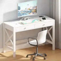ChooChoo 39.4 Inches Farmhouse Computer… — Photo 1