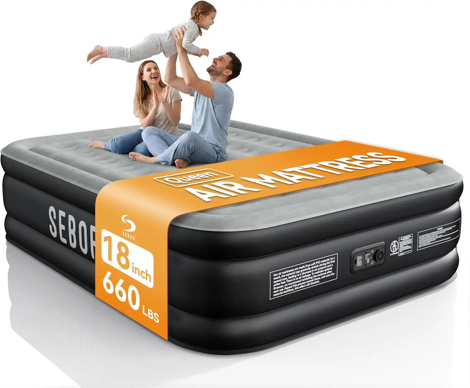 Sebor Air Mattress with Built-in… — Photo 1