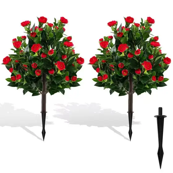 2-Pack 31 in. Artificial Camellia… — Photo 1
