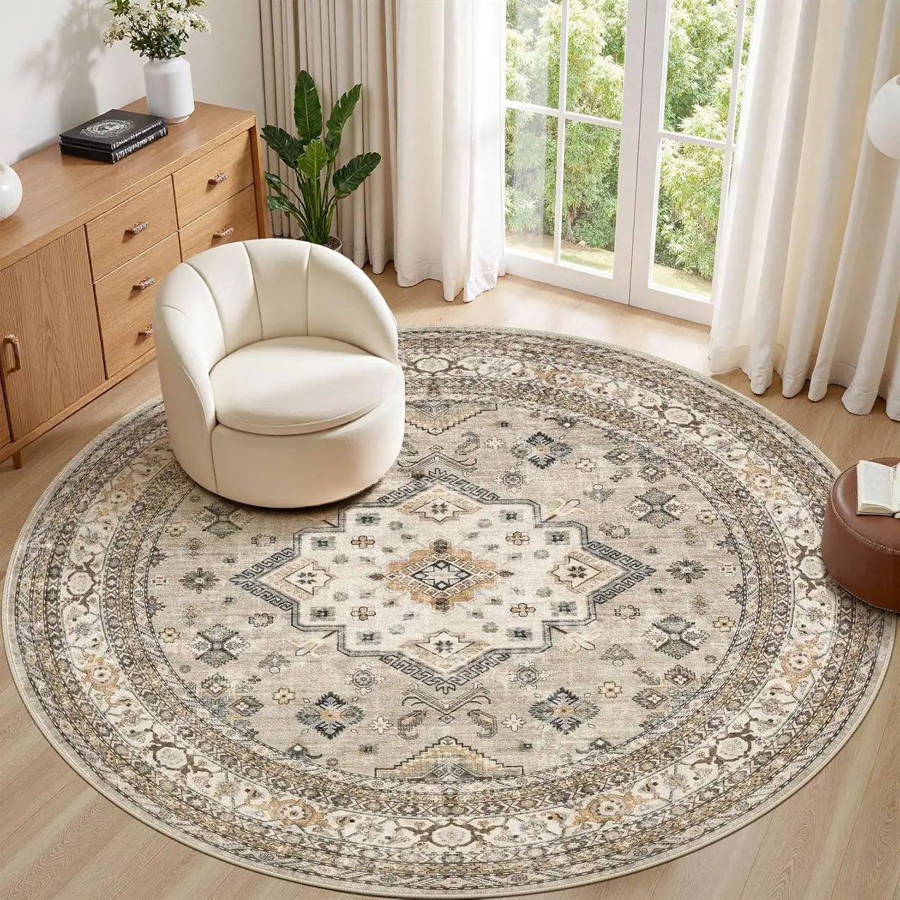 cotiled 8ft Round Living Room… — Photo 1