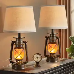 LEDIARY 18.72" LED Vintage Lantern… — Photo 1