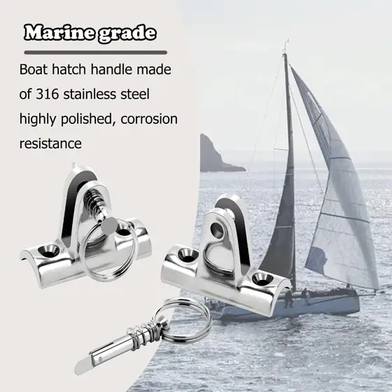 Boat Bimini Top Deck Hinge,… — Photo 2