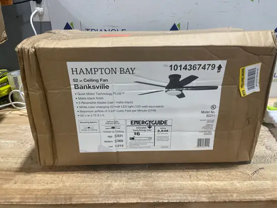 Hampton Bay Banksville 52-in Matte… — Photo 3