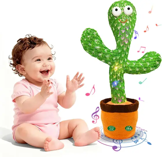 Hunfur Interactive Dancing Talking Cactus… — Photo 1