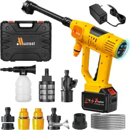 1100PSI Cordless Car Washer,Portable Battery… — Photo 1