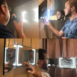 3-Way Self Hair-Cutting Mirror with… — Photo 2