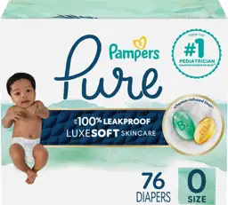 Pampers Pure Baby Diapers, Size… — Photo 1