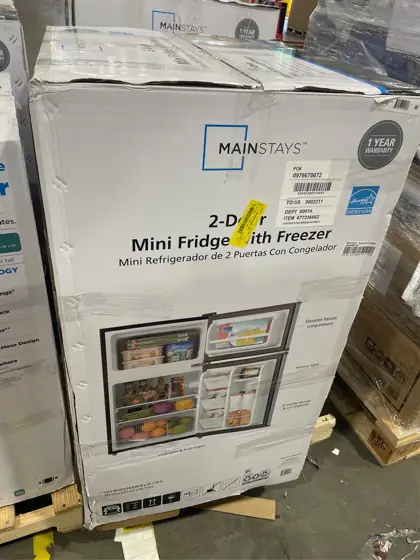 Mainstays 3.2 cu ft 2-Door… — Photo 6