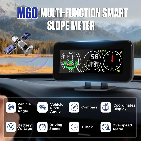 MR CARTOOL M60 GPS Speedometer… — Photo 2
