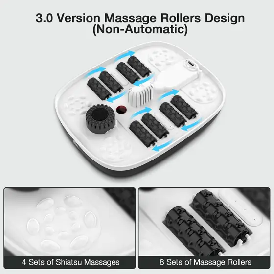HOSPAN Collapsible Foot Spa, Foot… — Photo 2