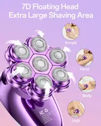 5-in-1 Electric Razor for Women,… — Photo 2