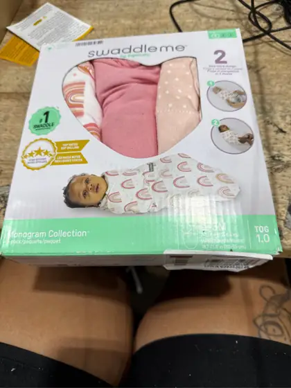SwaddleMe by Ingenuity Monogram Collection… — Photo 3