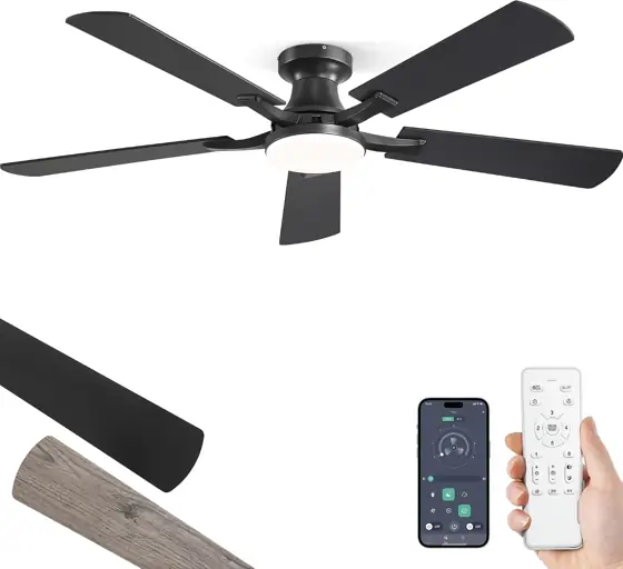 ZMISHIBO 52 Inch Ceiling Fans… — Photo 1