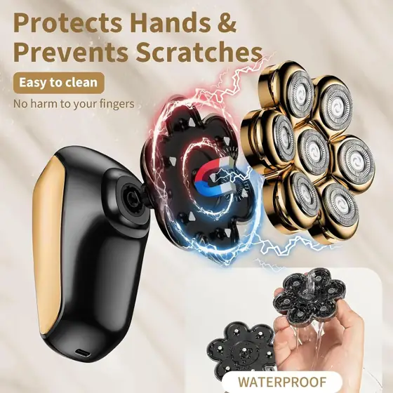SHPAVVER 5-in-1 Electric Razor for… — Photo 2