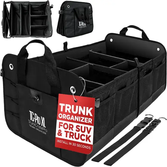Car Trunk Organizer for SUV,… — Photo 1