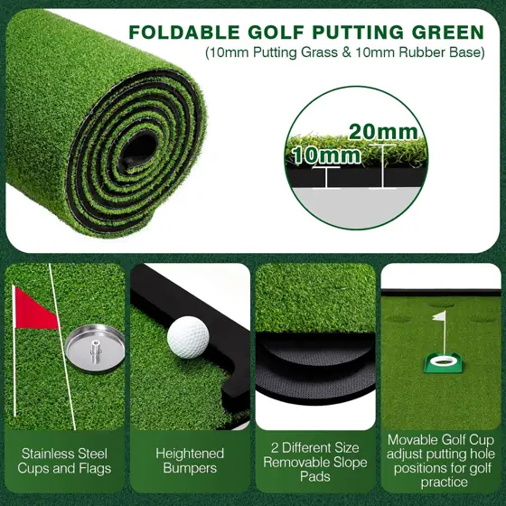Wekin Golf Putting Green Mat… — Photo 2