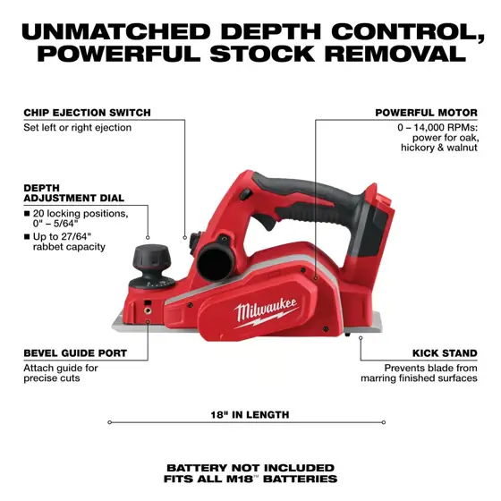 Milwaukee 18V M18 3-1/4 in.… — Photo 2