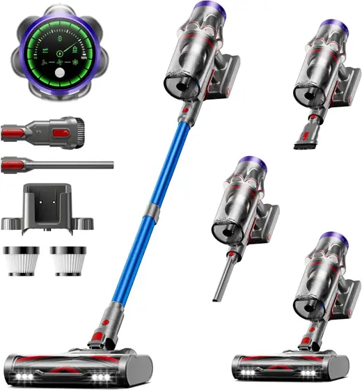 Cordless Vacuum Cleaner, 55KPa 650W,… — Photo 1