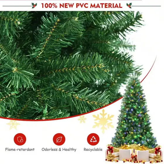 6 ft. Pre-Lit Artificial Christmas… — Photo 2