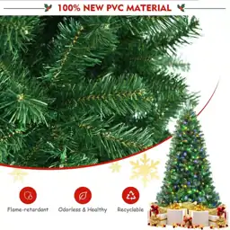 6 ft. Pre-Lit Artificial Christmas… — Photo 2