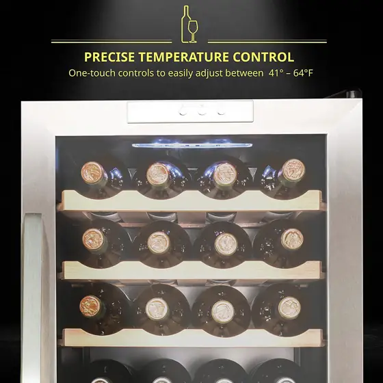 Schmecke 16.9-in W 28-Bottles Stainless… — Photo 2