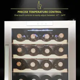 Schmecke 16.9-in W 28-Bottles Stainless… — Photo 2