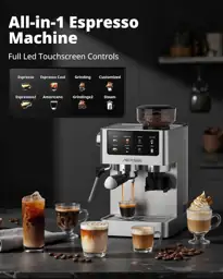 AIRMSEN Espresso Machine with Burr… — Photo 2