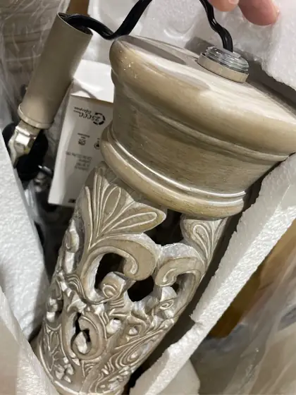 27.25"Farmhouse Table Lamps Set of… — Photo 6