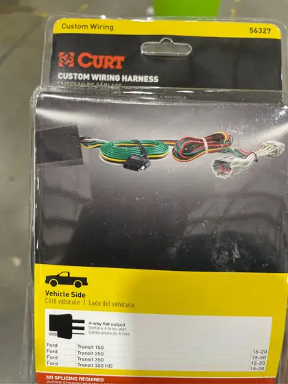 Custom Vehicle-Trailer Wiring Harness, 4-Way… — Photo 3