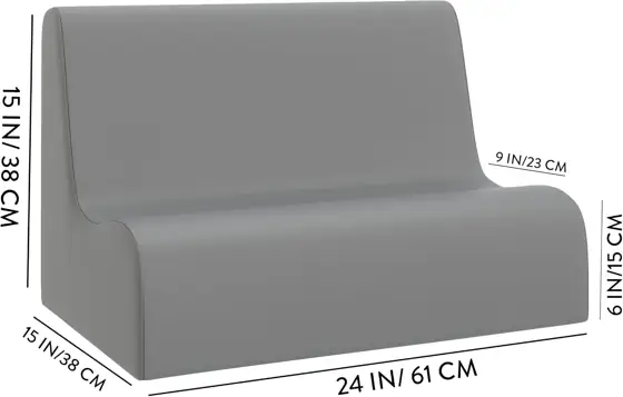 Children's Factory Small Contour Sofa,… — Photo 2