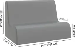 Children's Factory Small Contour Sofa,… — Photo 2
