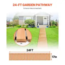 Wooden Garden Pathway 24 ft… — Photo 2