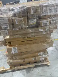 Pallet of assorted faux wood… — Photo 4