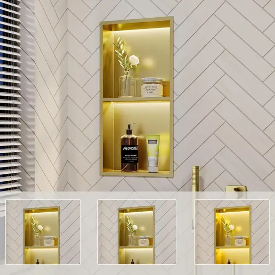 Gold 2-Tier 3 CCT LED… — Photo 1