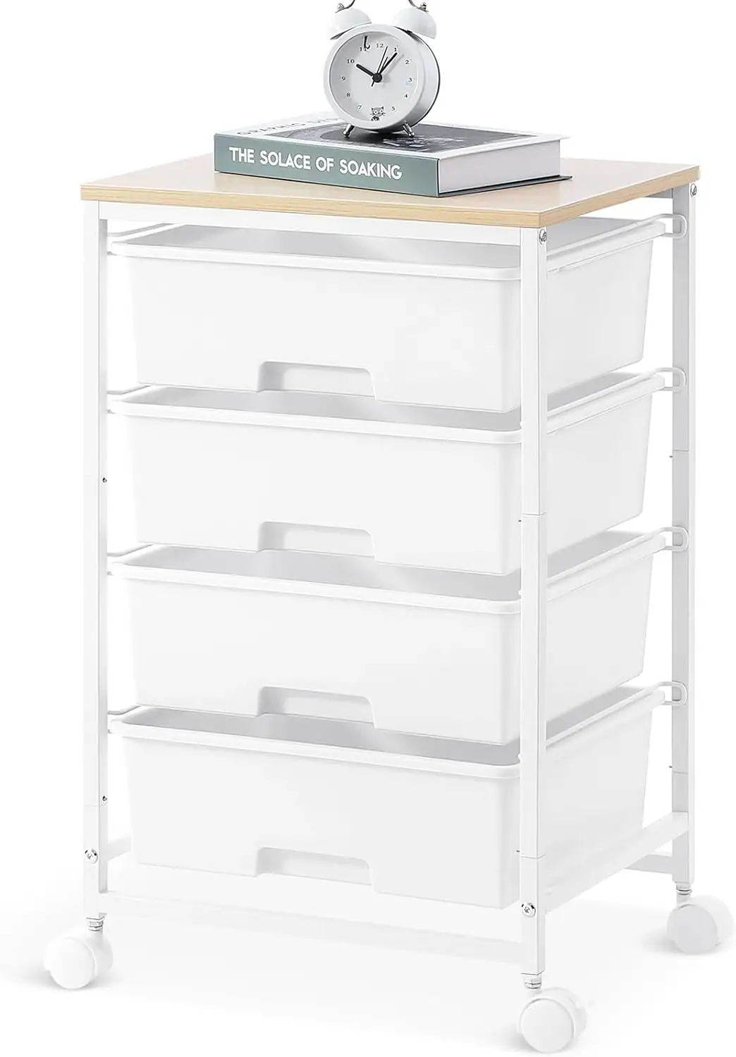 SYKIARIOL Rolling Cart with Drawers,… — Photo 1